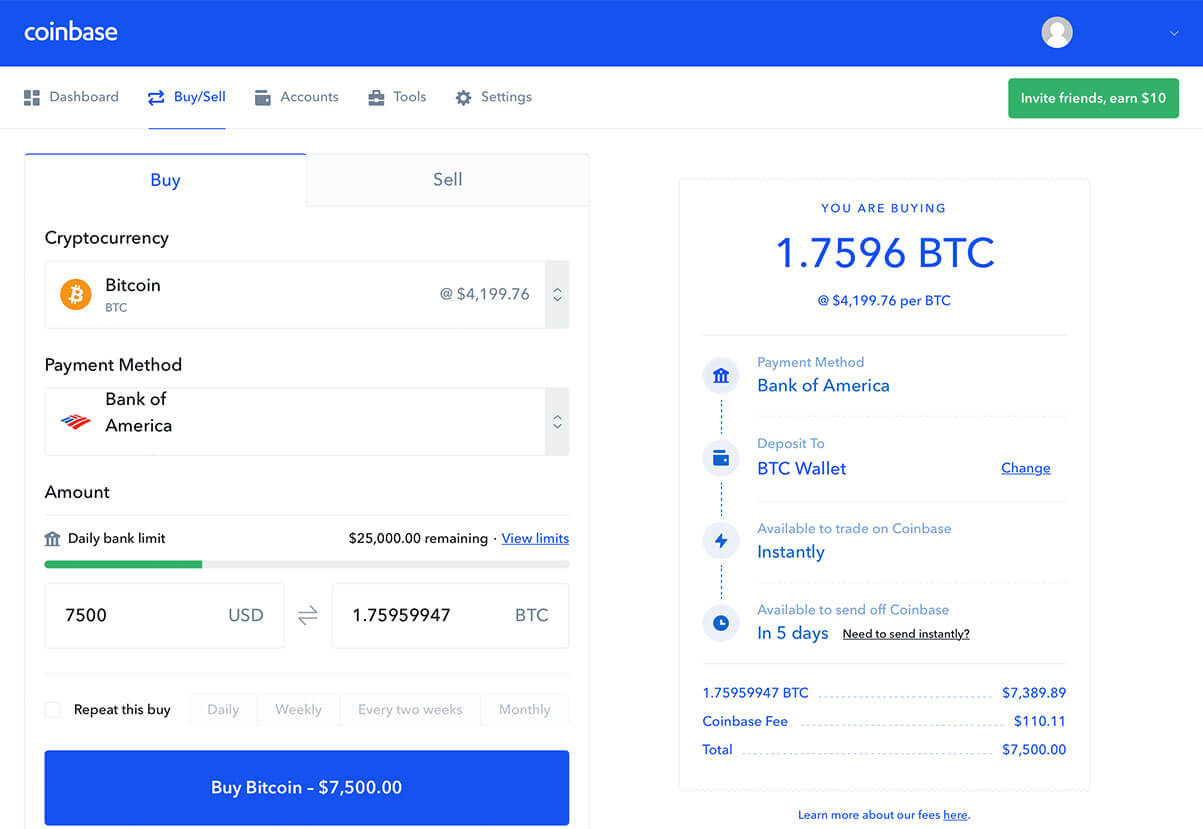 How to Buy Bitcoin using Coinbase | KOT4X.com Guide to Crypto